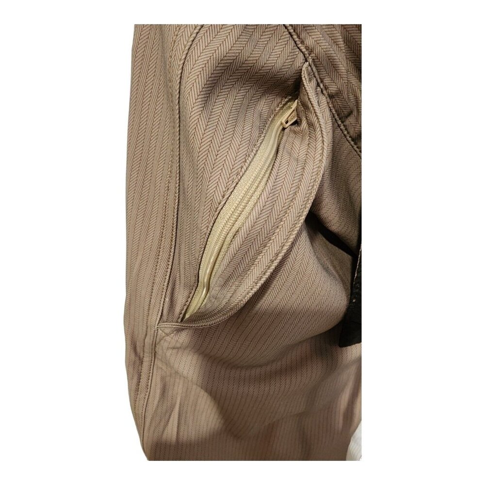 Valor Collective Shorts Men 31 Beige Herringbone 100% Polyester Skate Beach Surf - Picture 8 of 16